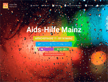 Tablet Screenshot of aidshilfemainz.de